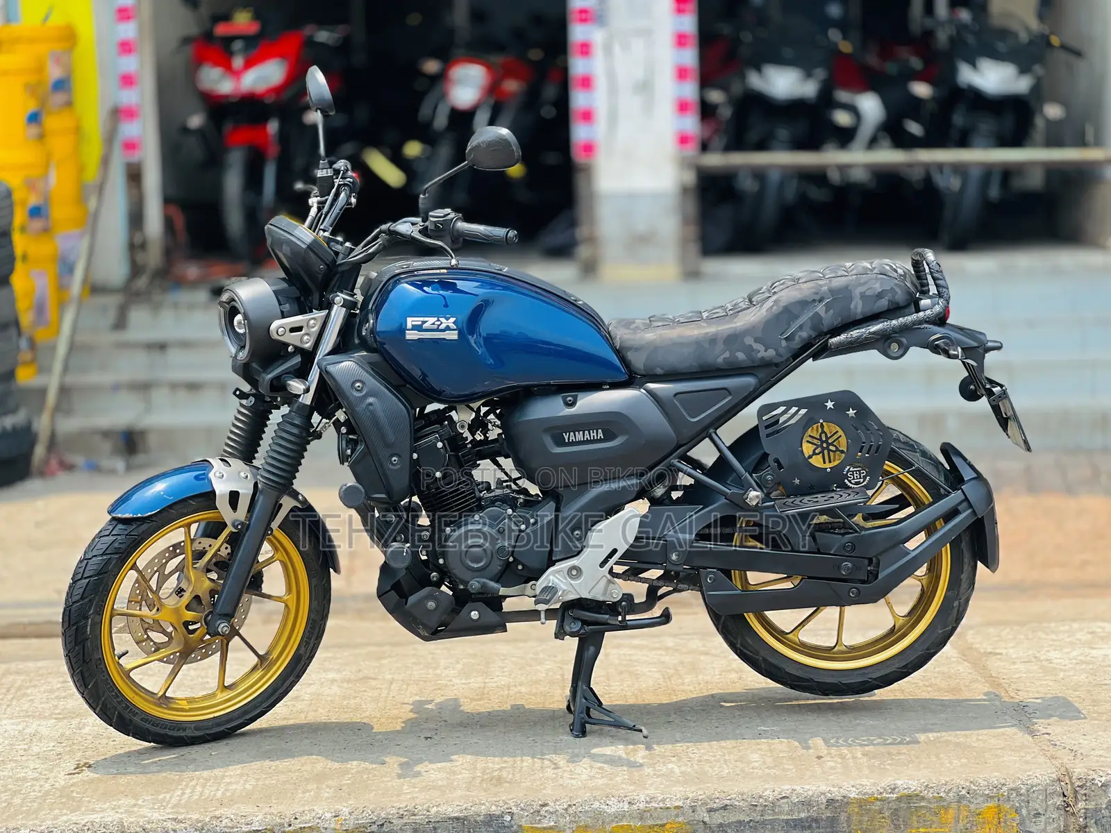 Yamaha FZ-X 2025 Blue