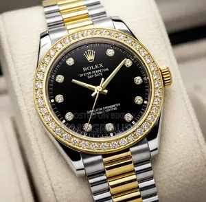 Luxury Stone Embedded Diamond Edition Stainless Steel Watch