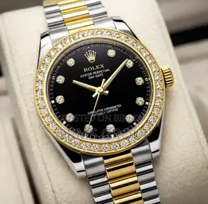 Luxury Stone Embedded Diamond Edition Stainless Steel Watch