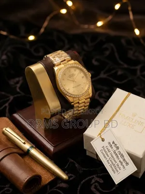 Luxury Stone Embedded Diamond Edition Stainless Steel Watch