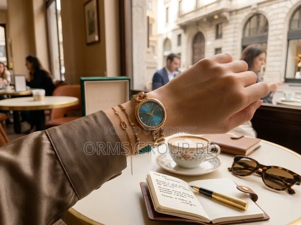 Luxury Stone Embedded Diamond Edition Stainless Steel Watch