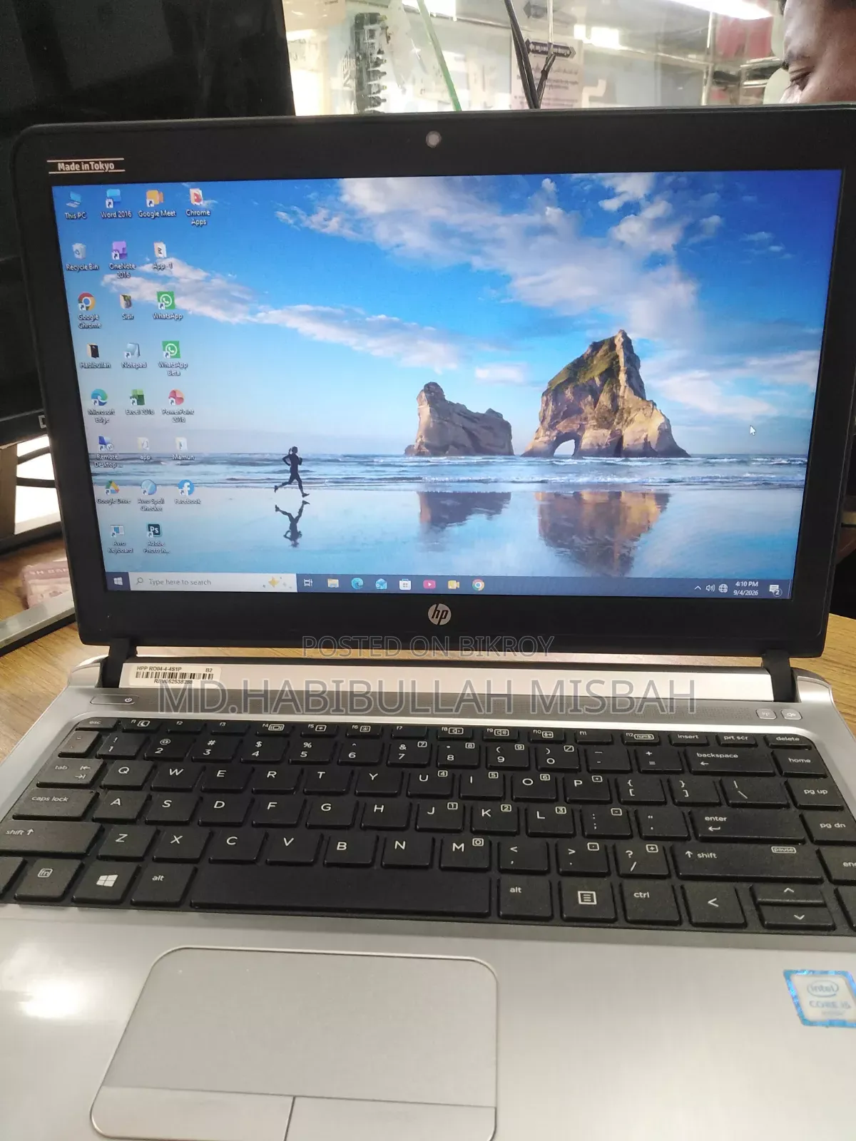 Laptop HP 430 G3 8GB Intel Core I5 SSD 128GB