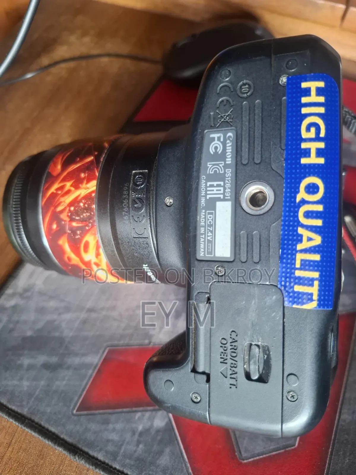 Canon EOS 1200D DSLR Camera With Macro Lens – Fully Functional