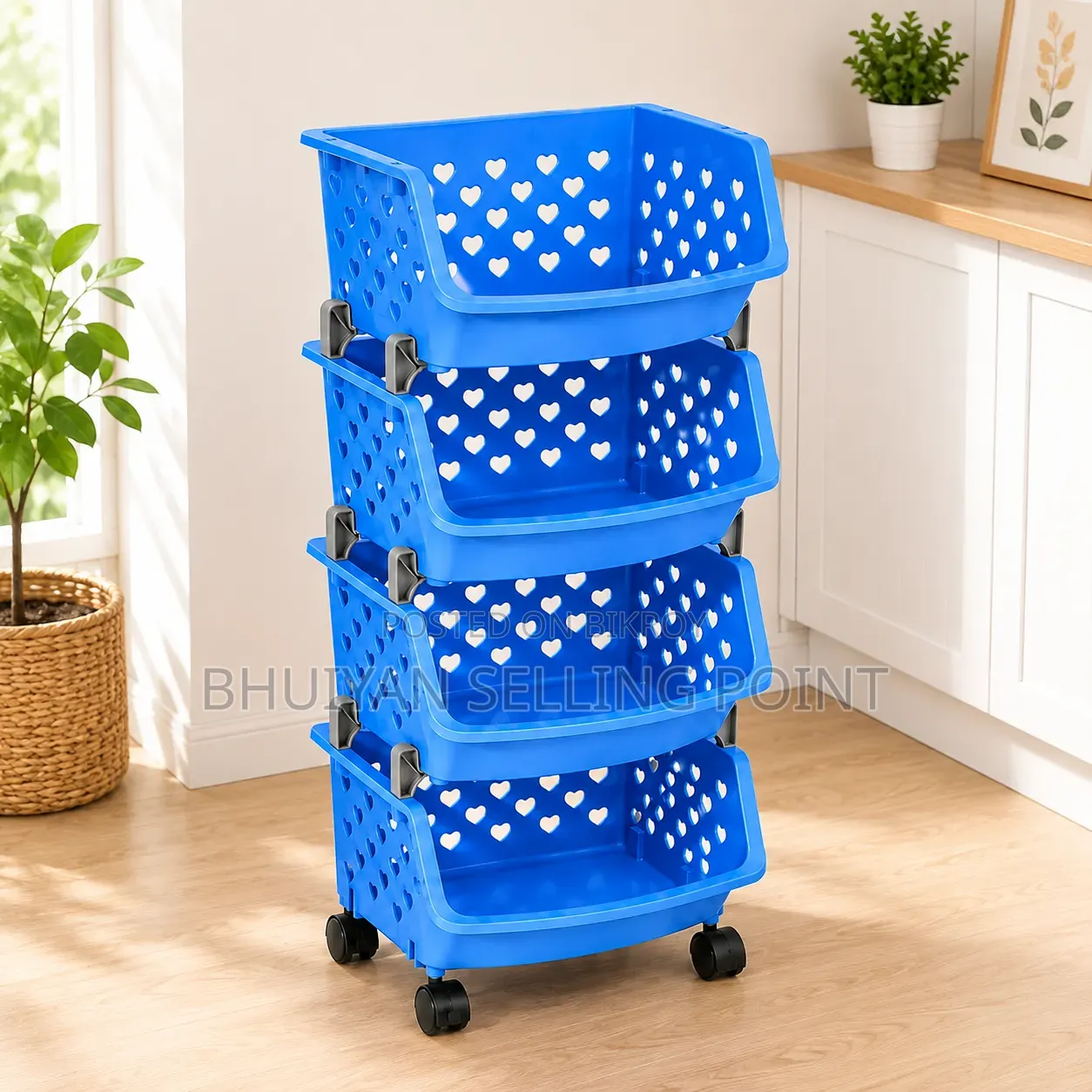 4 Layer Storage Vegetables Rack