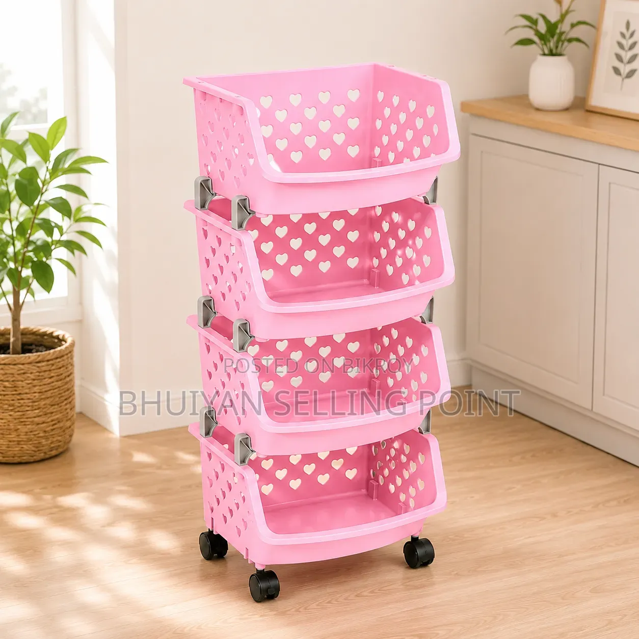 4 Layer Storage Vegetables Rack