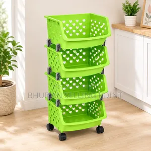 4 Layer Storage Vegetables Rack