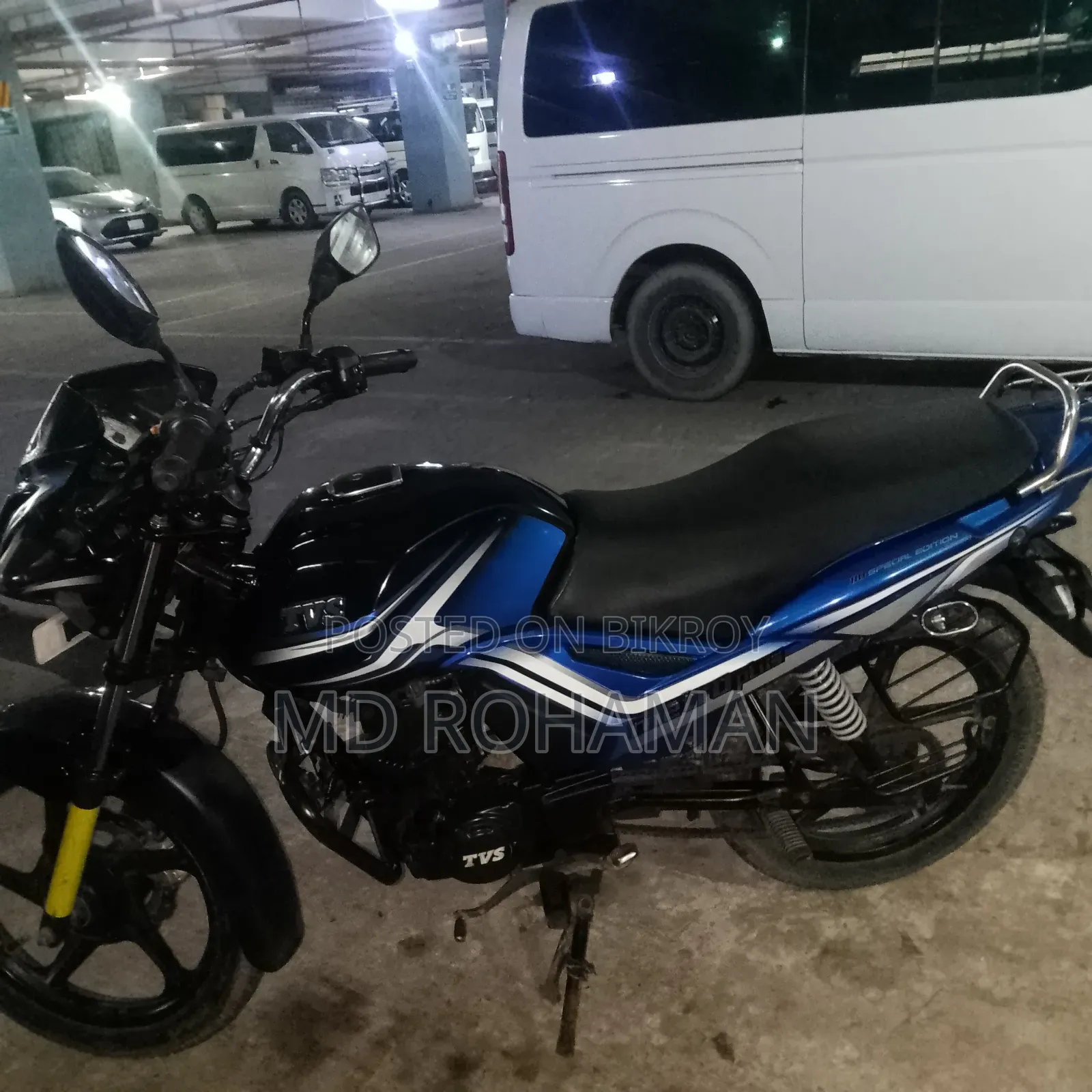 TVS Metro Plus 2019 Blue