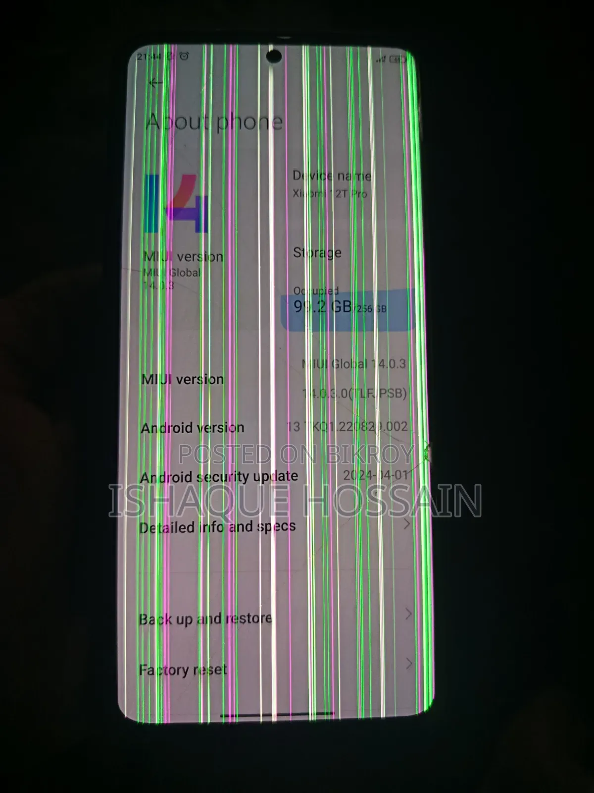 Xiaomi 12T Pro 256 GB Blue