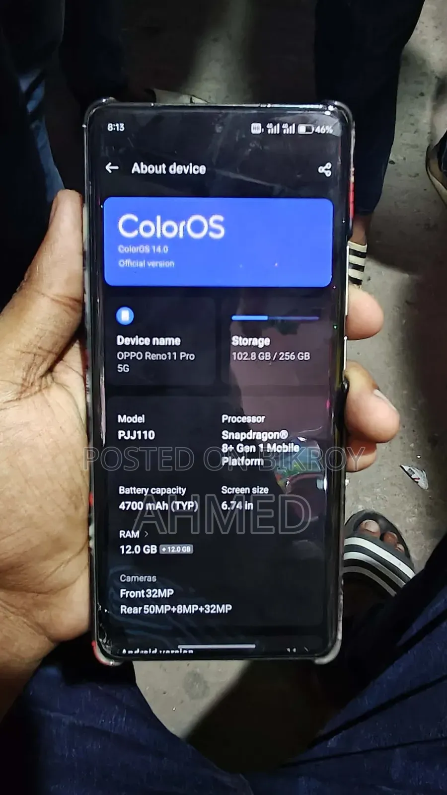 Oppo Reno 11 Pro 5G 256 GB White
