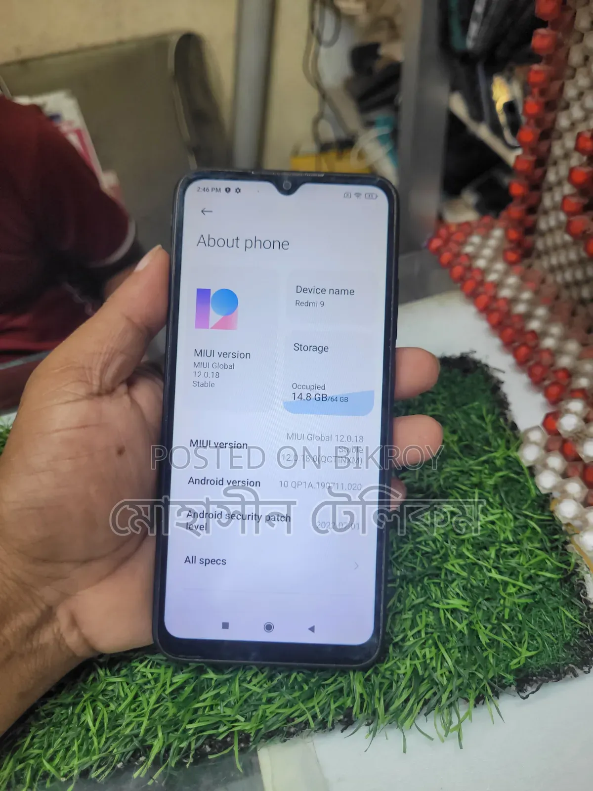 Xiaomi Redmi 9 64 GB Black