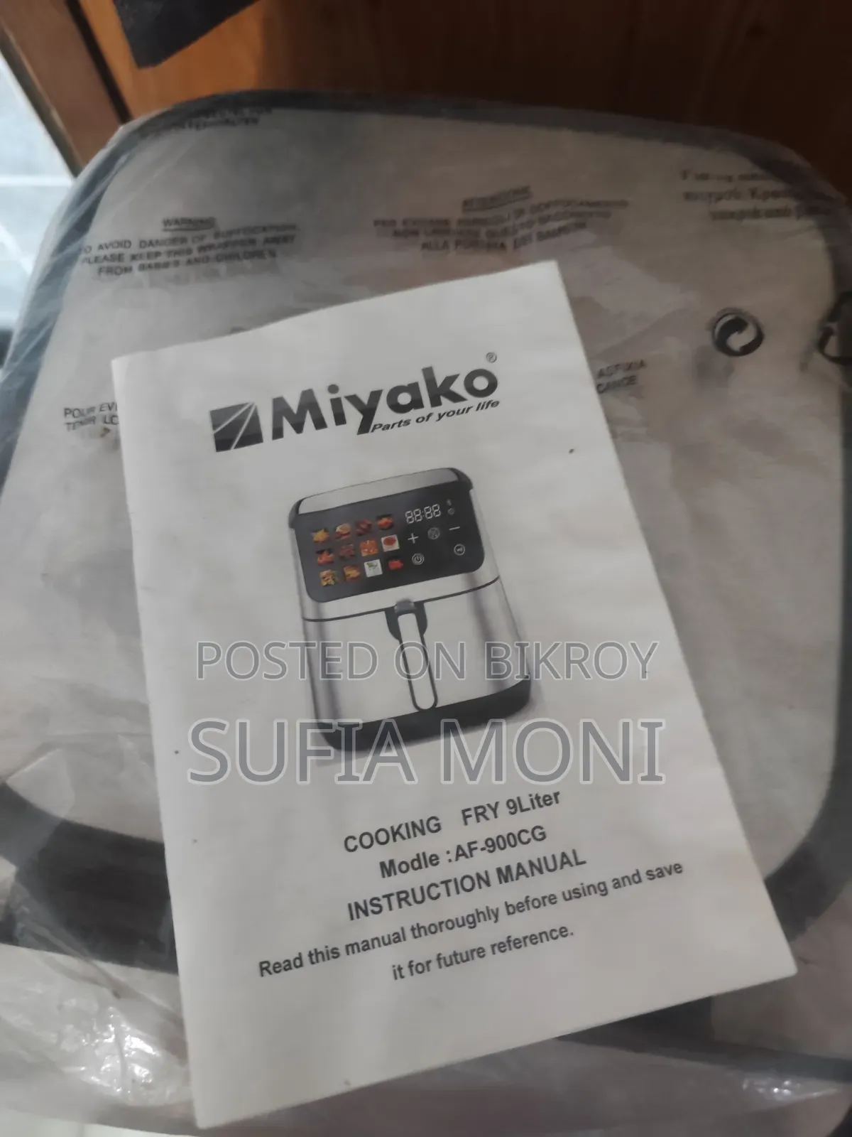 Miyako AF-900CG 9L Air Fryer