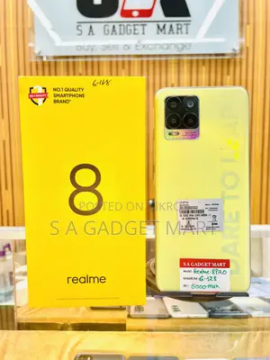 Realme 8 5G 128 GB Yellow