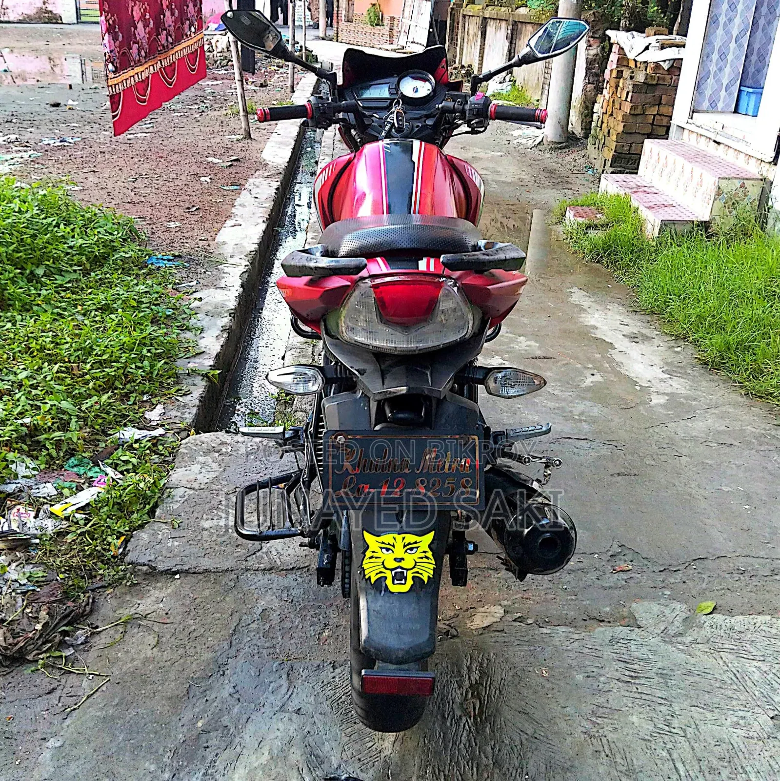 TVS Apache RTR 160 2V 2018 Red