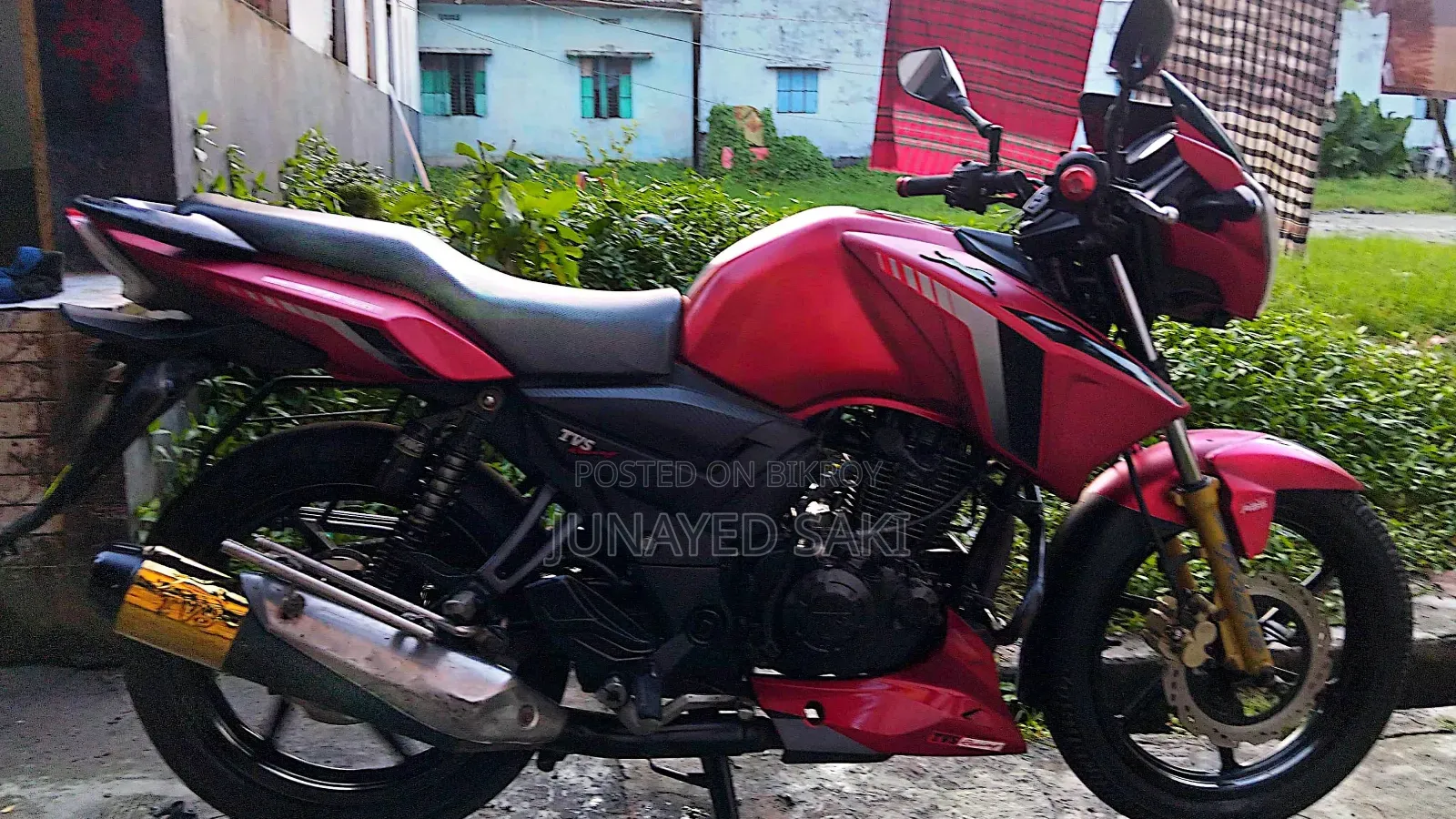 TVS Apache RTR 160 2V 2018 Red