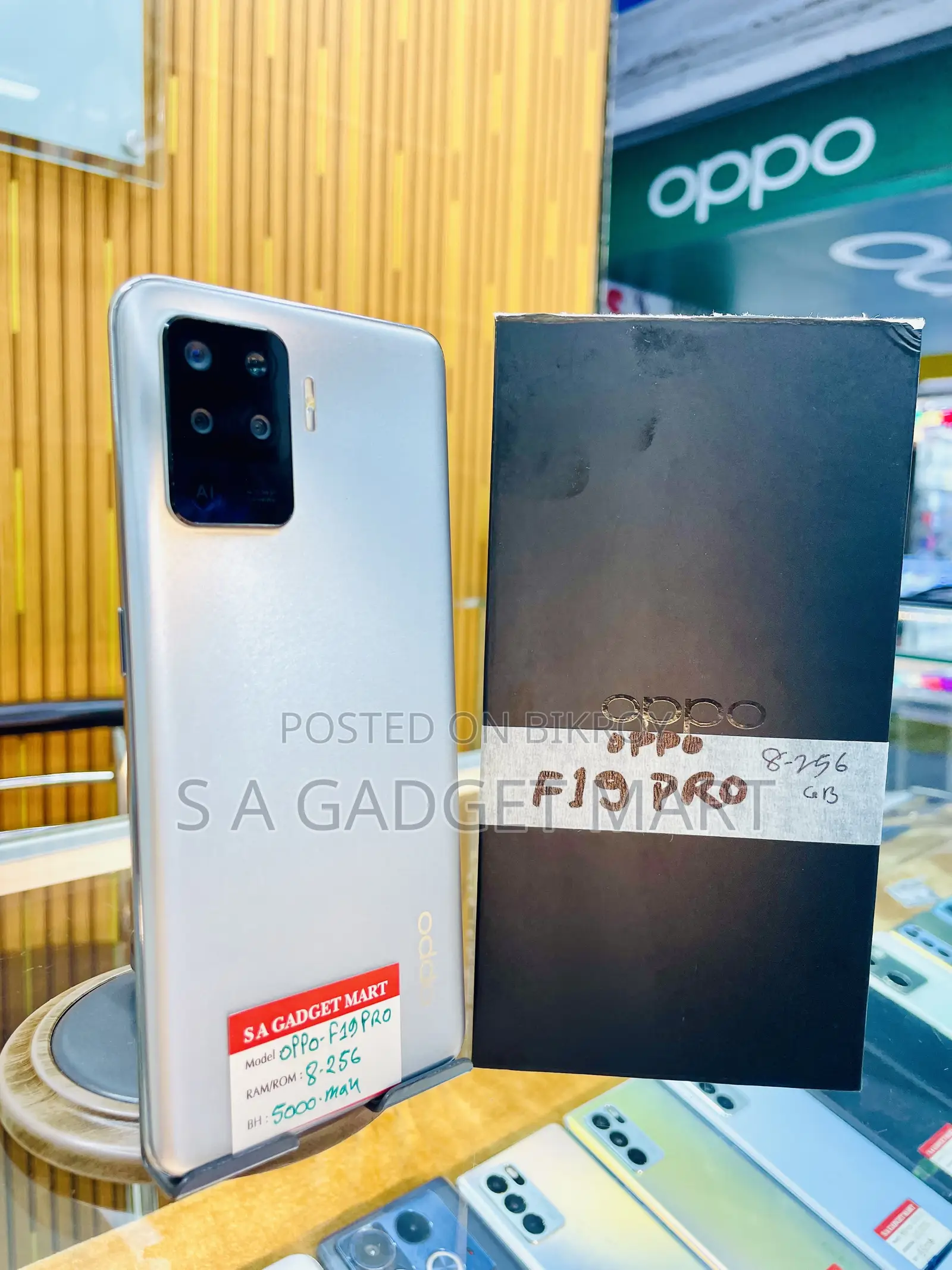 Oppo F19 Pro 256 GB Silver