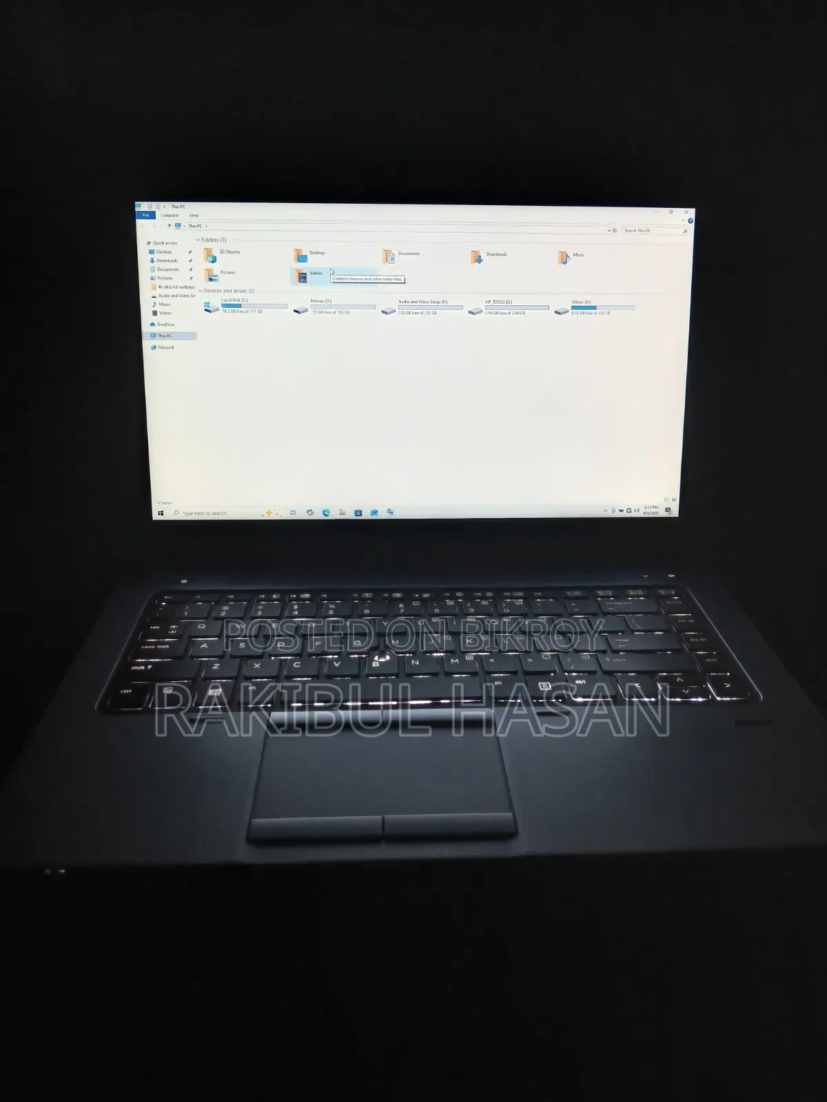Laptop HP EliteBook 840 4GB Intel Core I5 HDD+SSD 640GB