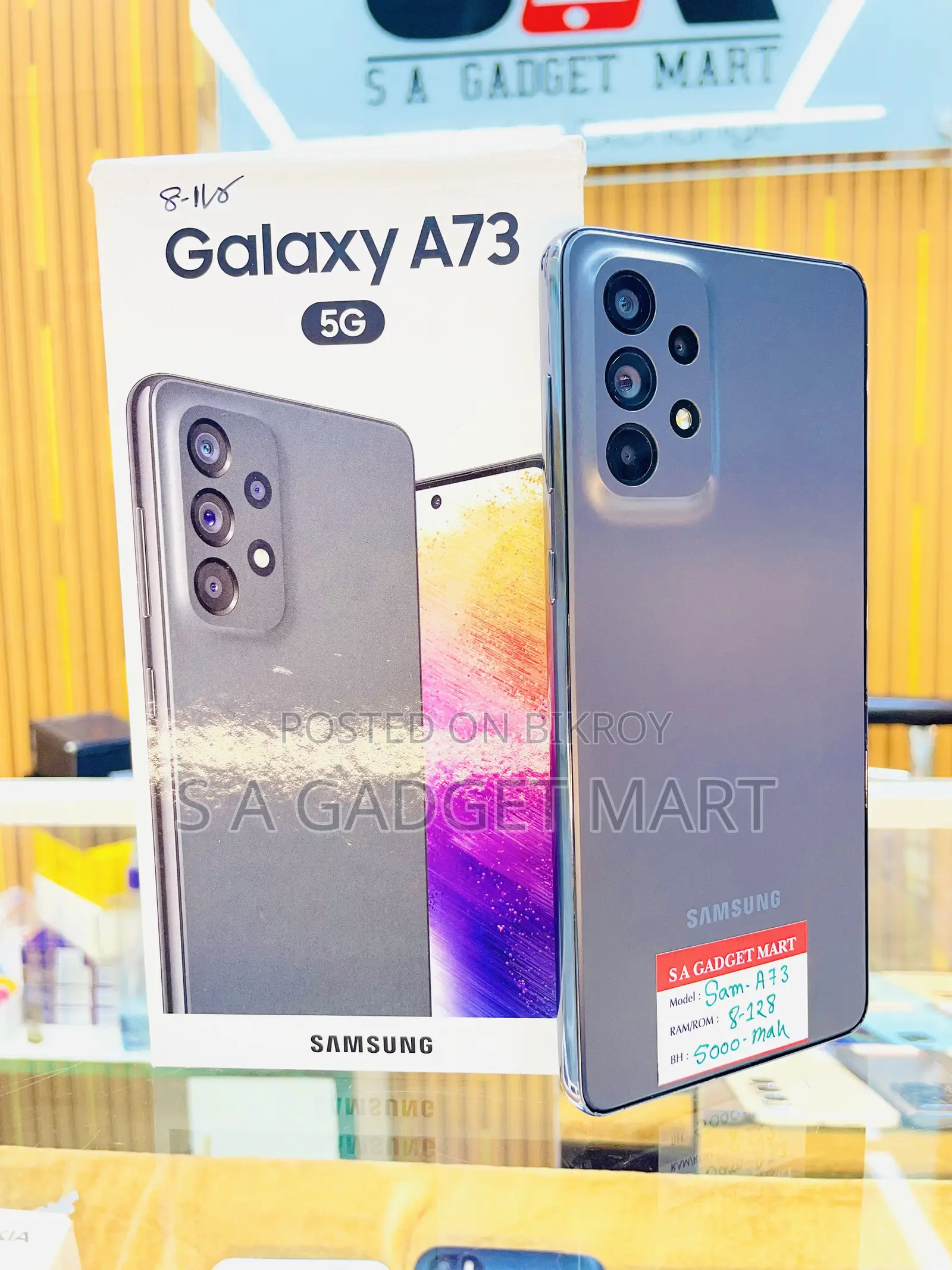 Samsung Galaxy A73 5G 128 GB Black