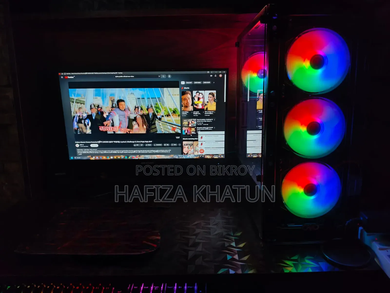 Desktop Computer Gigabyte 16GB Intel Core I3 SSHD+SSD 256GB