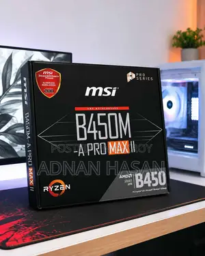 Msi B450m a Pro Max