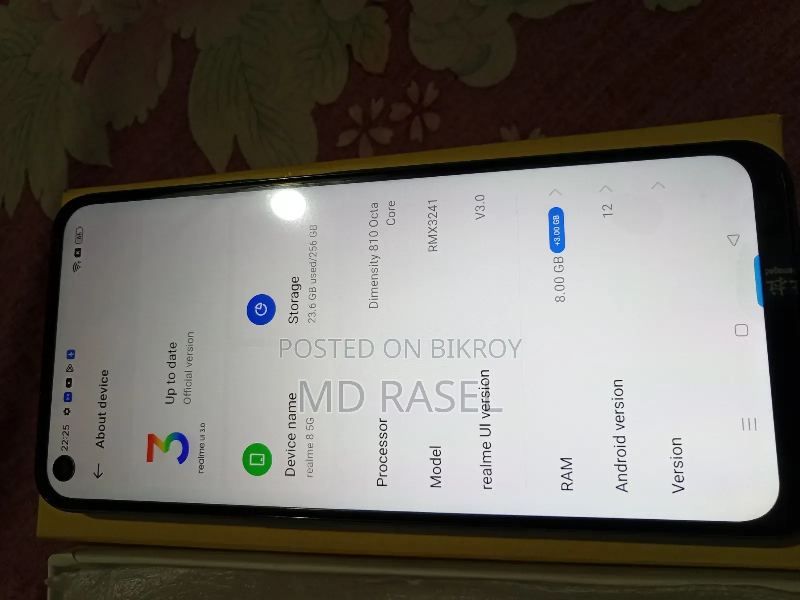 Realme 8 5G 128 GB Black
