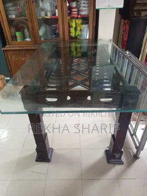 Belgium Glass Table Without Chair