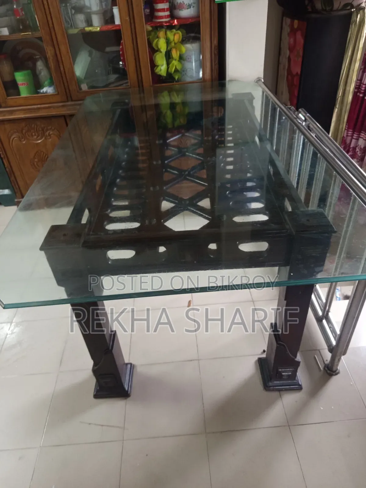 Belgium Glass Table Without Chair