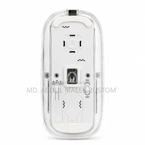 Transparent Wireless Mouse – Futuristic Stylish!