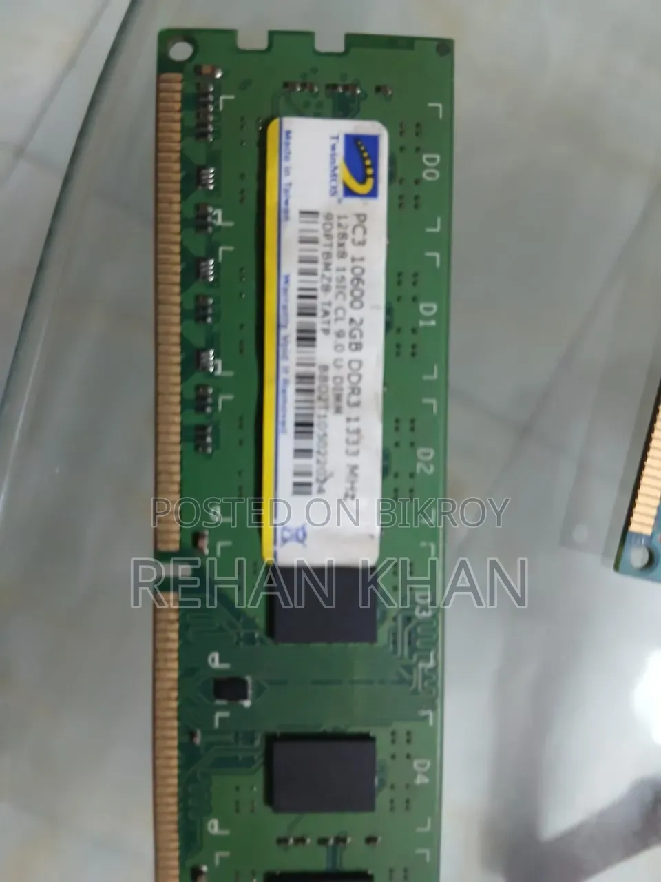2 Sticks of 2GB PC RAM
