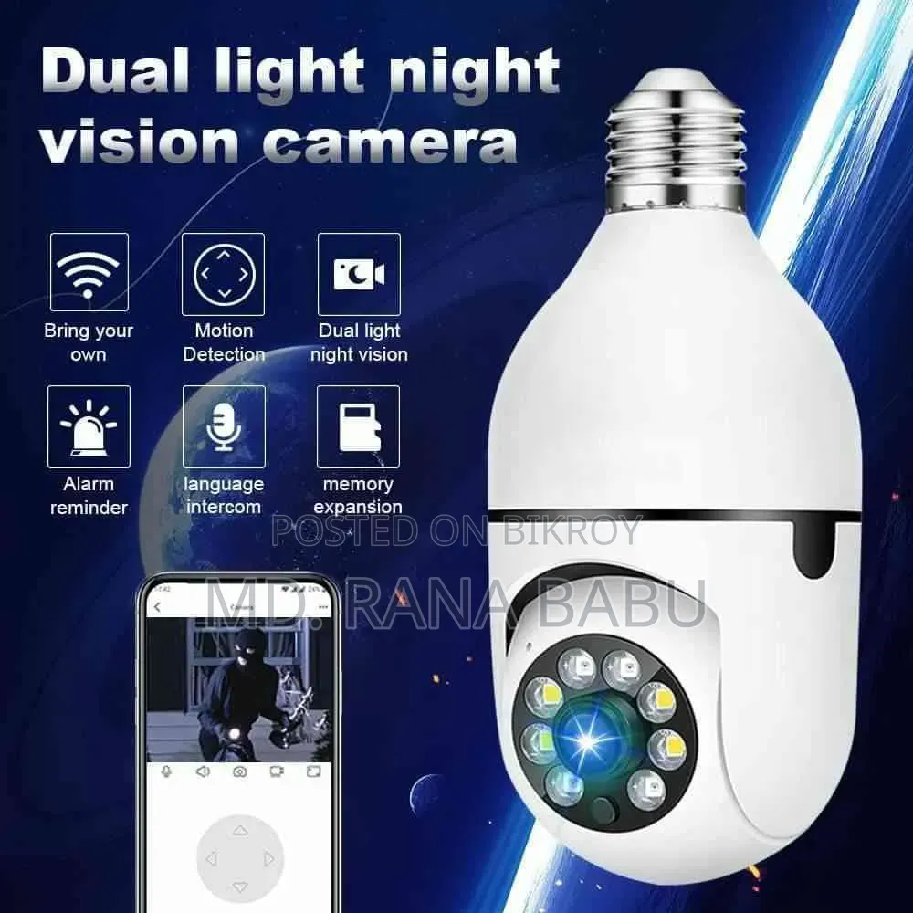 Ip Smart Bulb Cc Camera (Ycludd)
