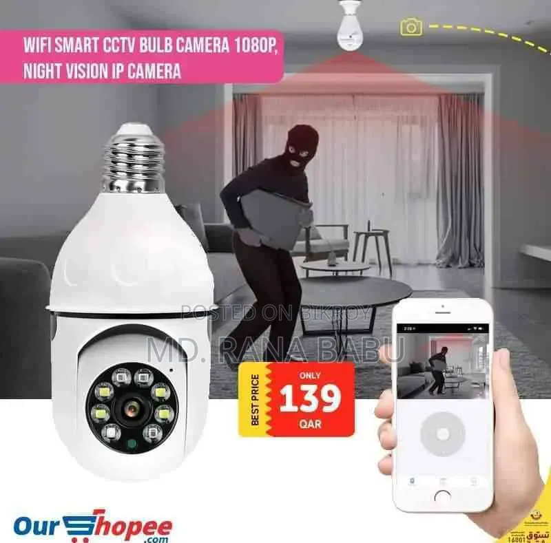 Ip Smart Bulb Cc Camera (Ycludd)