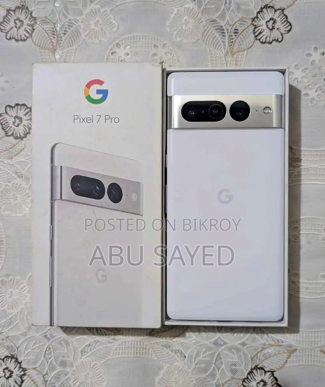 Google Pixel 7 Pro 256 GB White