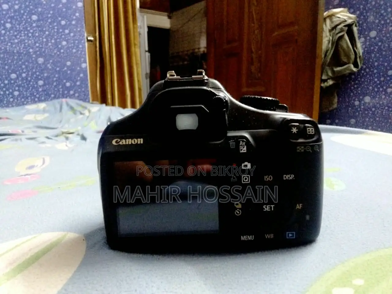 Canon EOS 1100D (Rebel T3) DSLR Camera Bundle With Bag Accessories