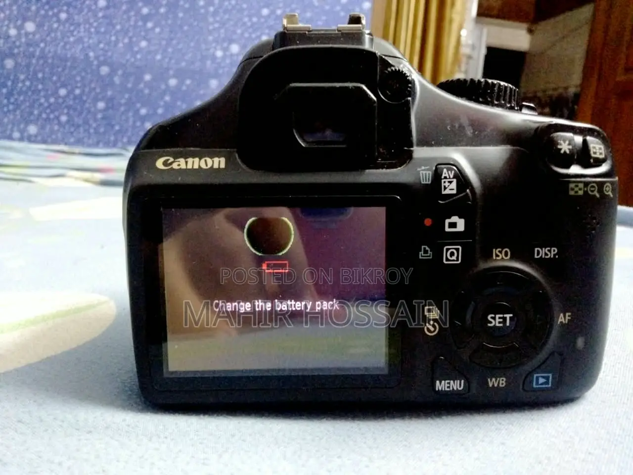 Canon EOS 1100D (Rebel T3) DSLR Camera Bundle With Bag Accessories