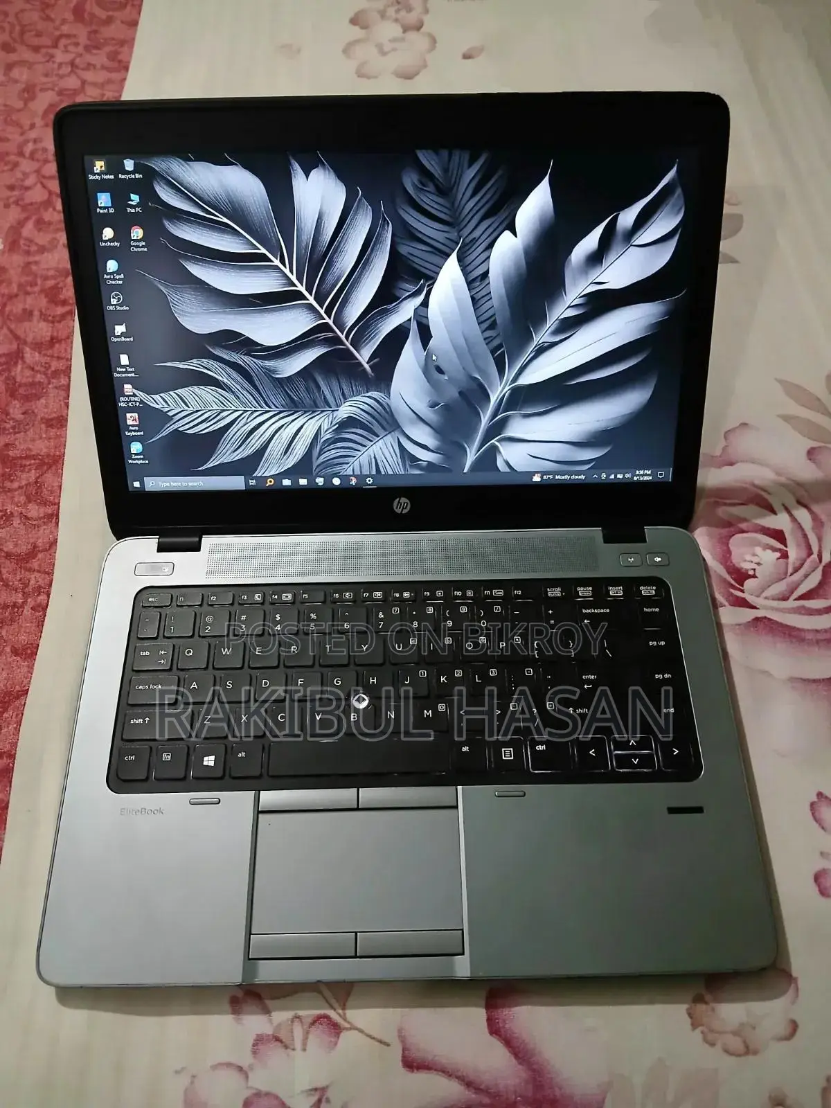 Laptop HP EliteBook 840 4GB Intel Core I5 HDD+SSD 640GB