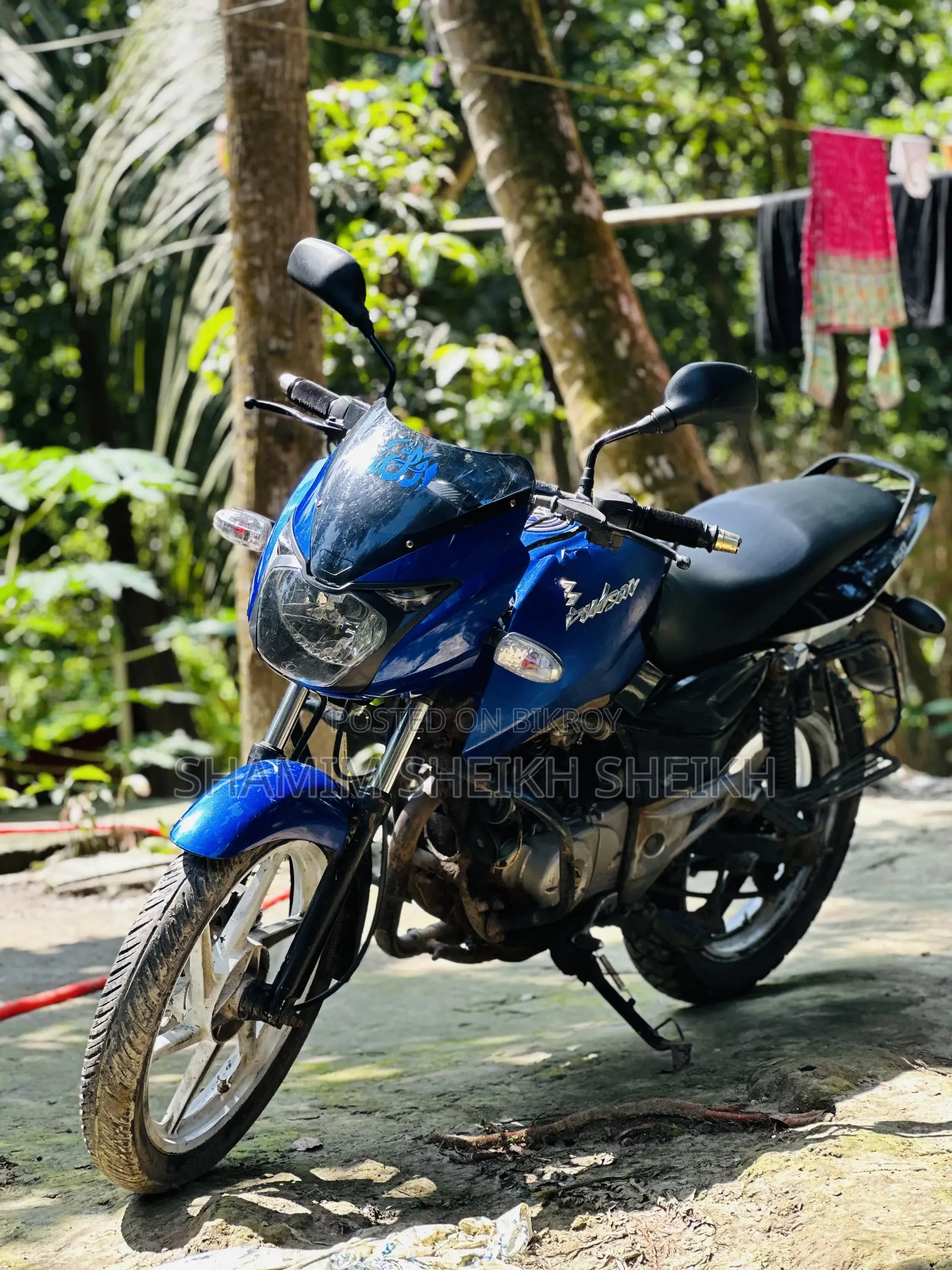 Bajaj Pulsar 150 2015 Blue