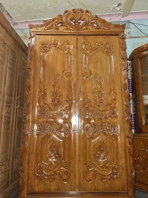 সেগুন কাঠের নতুন আলমারি(প্রিমিয়াম বার্মা সেগুন)