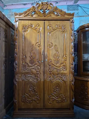 সেগুন কাঠের নতুন আলমারি(প্রিমিয়াম বার্মা সেগুন)