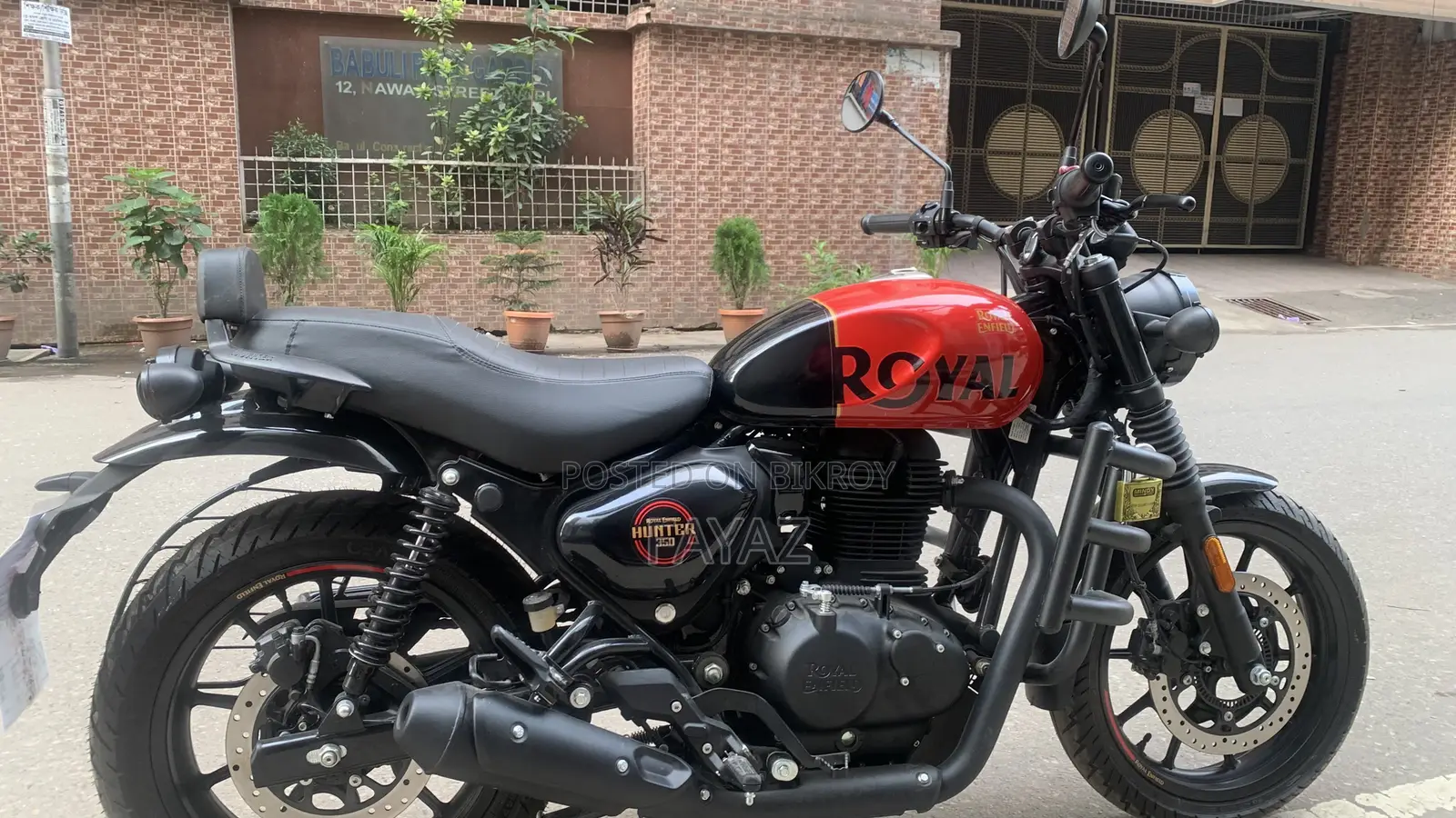 Royal Enfield Hunter 350 2024 Red