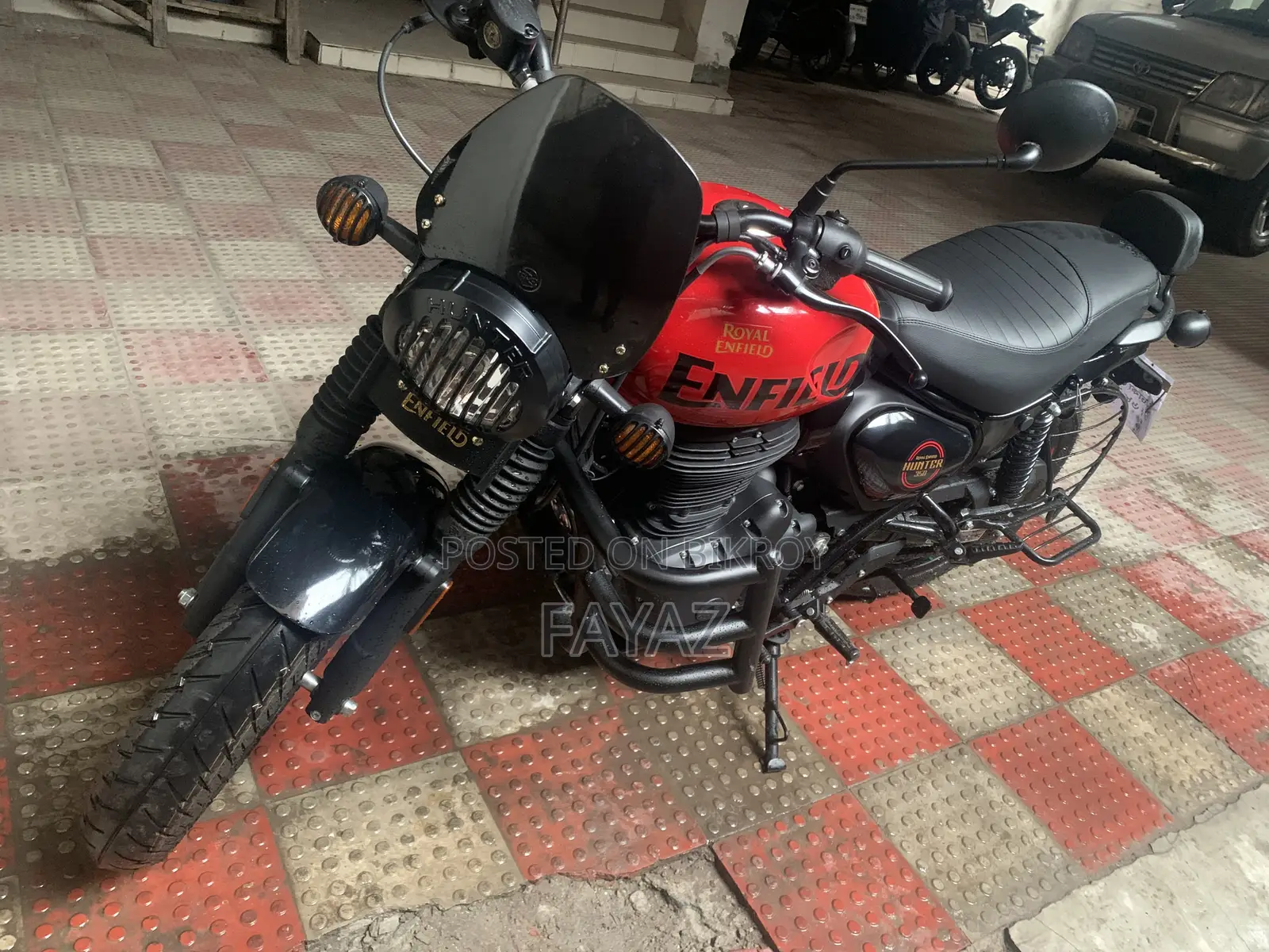 Royal Enfield Hunter 350 2024 Red