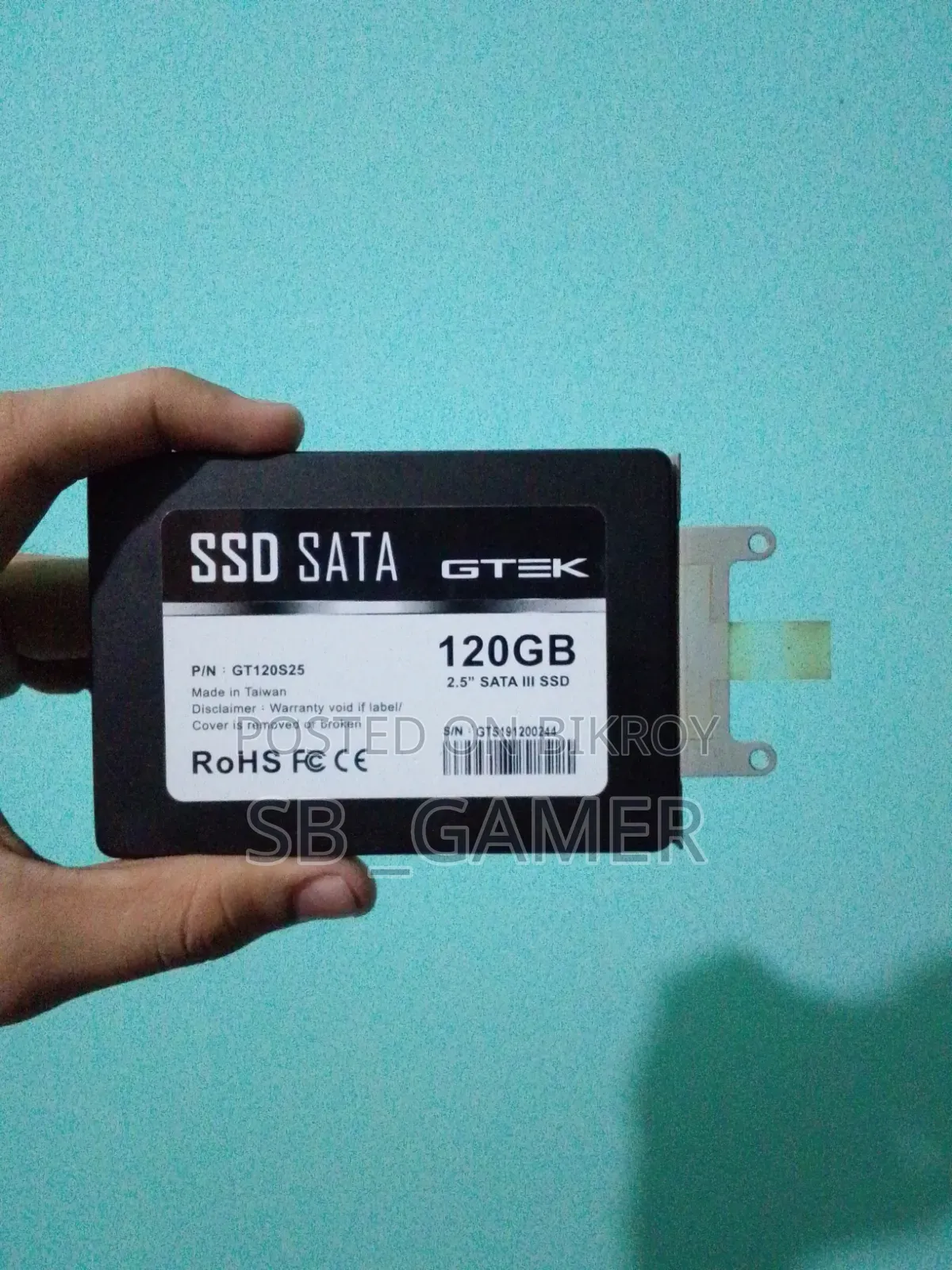 Sata SSD Gtek "120" Gb