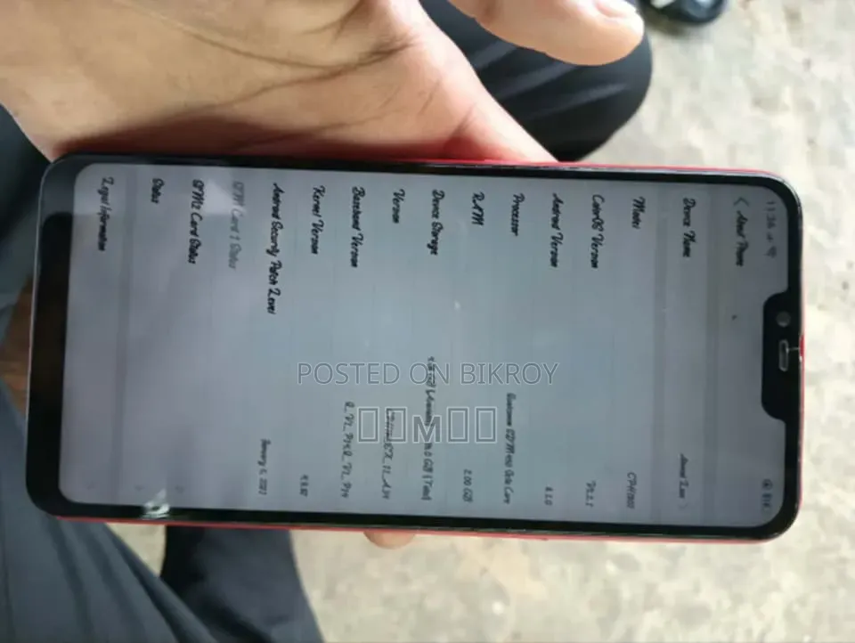 Oppo A3s 16 GB Red