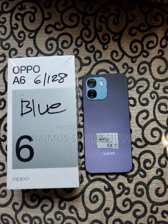 Oppo A6 128 GB Blue