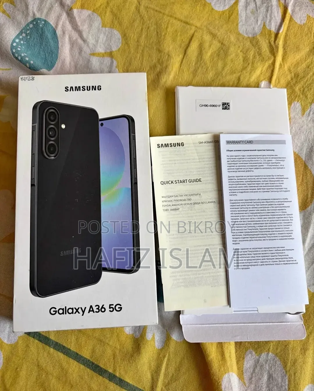 Samsung Galaxy A36 128 GB Black