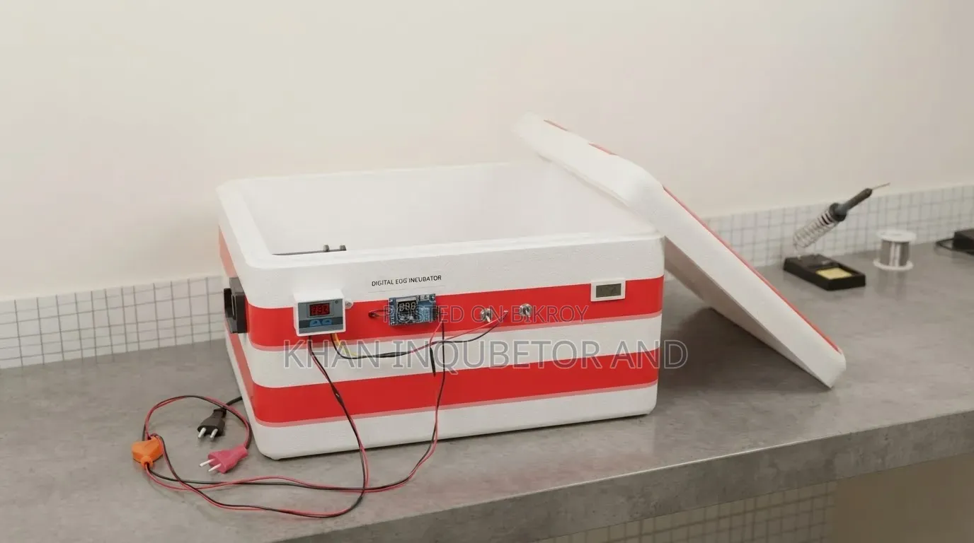 Auto incubator automatic machine for hatching chicks from eggs.