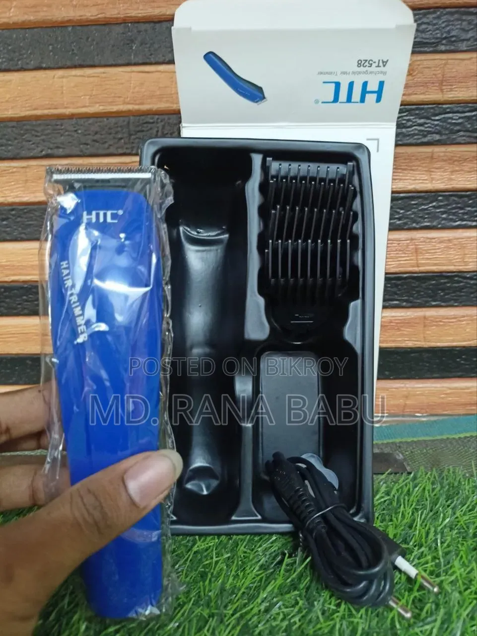 HTC at 528 Rechargeable Hair Trimmer(ifugff)