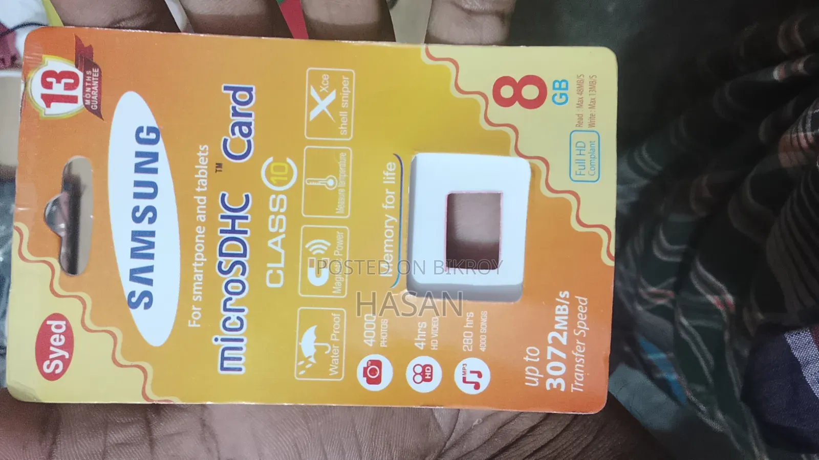 8GB Memory Card