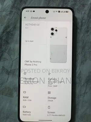 Nothing Phone CMF Phone 2 Pro 256 GB White