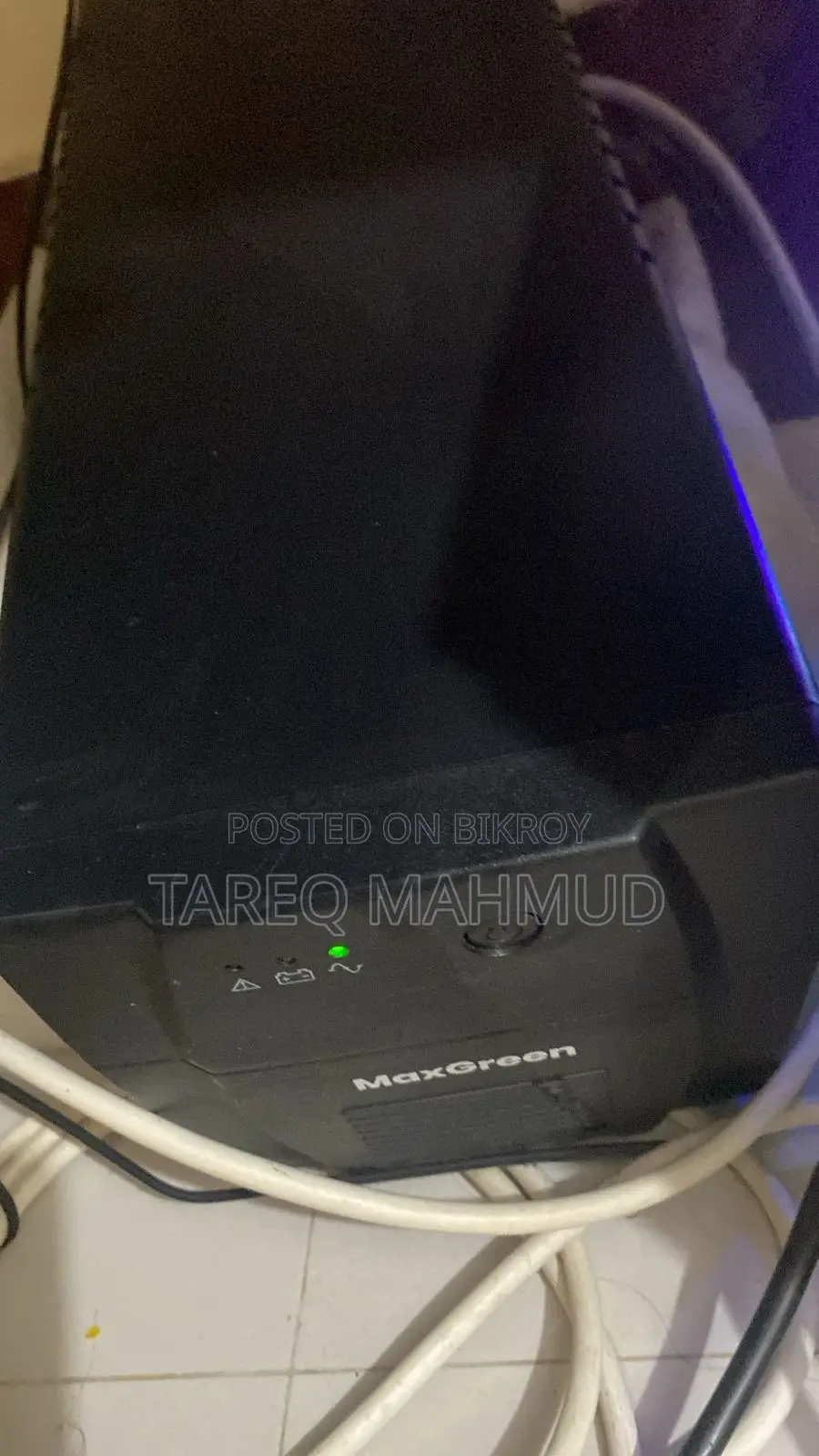 Maxgreen Offfine Ups 1200va Model-Mg-Li-KSP-1200va