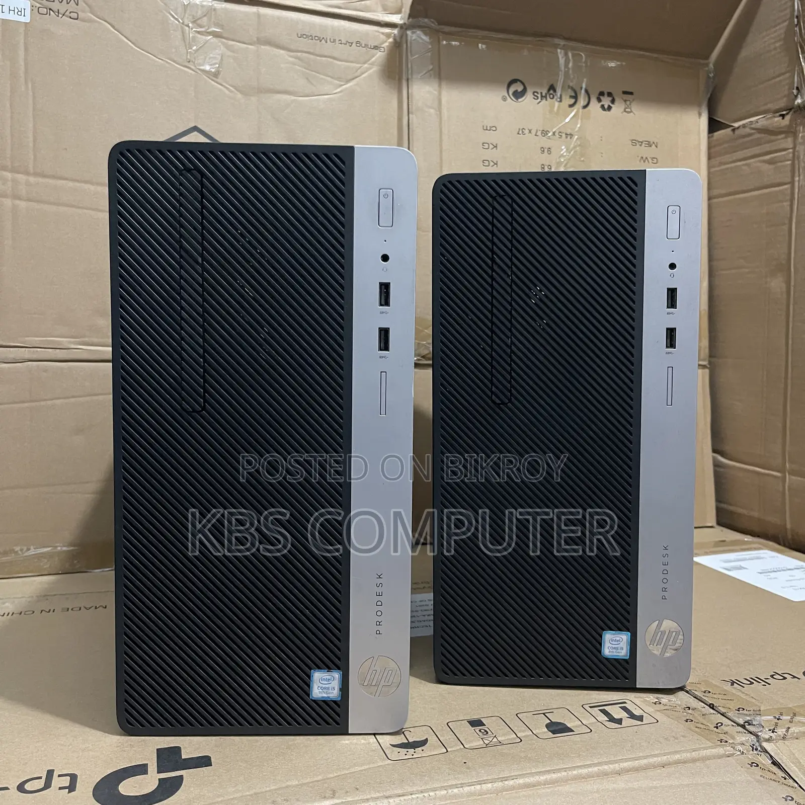 Desktop Computer HP ProDesk 400 G5 4GB Intel Core I5 HDD 500GB
