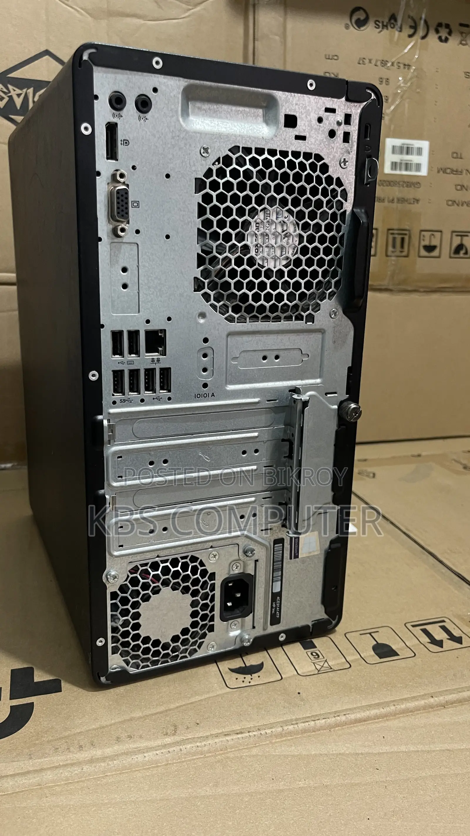 Desktop Computer HP ProDesk 400 G5 4GB Intel Core I5 HDD 500GB
